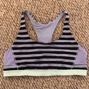 Lulu lemon sports bra, size 12